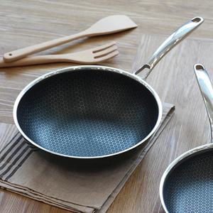 IH 통3중 인덕션 스텐큐브G 볶음팬 궁중팬 28cm