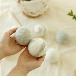 천연 양모볼 6구 건조기볼 건조기양모볼 울드라이어볼 wool dryerball