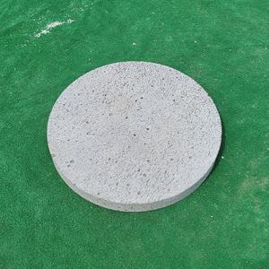 현무암 디딤석 원형 50cm x 5cm / 1장 (3장이상 주문)