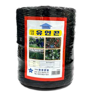 과수 유인끈 흑색 . 작물 식물 나무 가지 유인줄 다용도 포장 농업용 고정 끈
