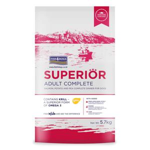 강아지 눈물 자국 개선 연어 51% 함유 사료 슈페리어 어덜트 5.7kg