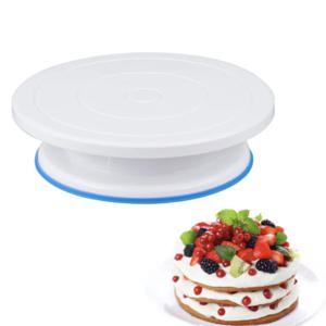 케이크 원형 돌림판 케이크 데코 턴테이블 미끄럼방지 베이킹 도구