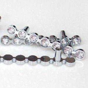 GM60-3 (대,소/화이트,핑크) (볼트간격:96/64) 가구손잡이