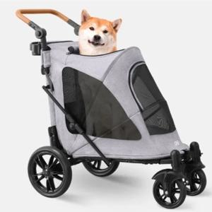 [해외] 베베로드 R6 접이식 중형견 유모차 강아지 고양이 유모차 개모차