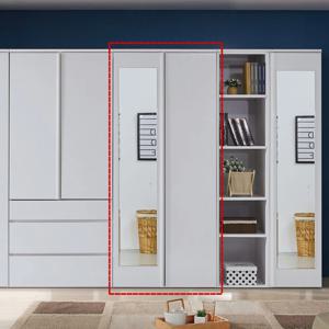 라임 미니옷장 싱글장롱 키큰 거울옷장 800