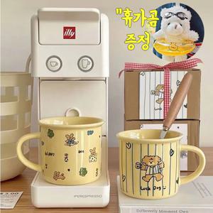 +휴가곰돌이인형키링 귀여운선물 머그컵 (선물포장)
