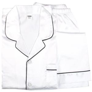 남성 링클프리 빅사이즈잠옷 S-3XL 파자마 무지 실크 반팔 반바지 편한 여름옷 셋업 WH