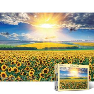 해바라기들판 1000피스 직소퍼즐 액자선택 PL1378