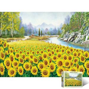 고향의 해바라기들판 1000피스 직소퍼즐 액자선택 PL1409