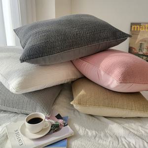 데일리 순면 피그먼트 누빔 사계절 베개커버 솜포함(2sizes)
