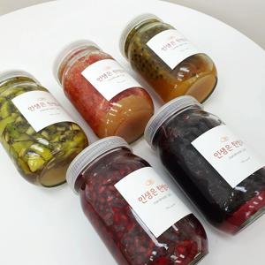 수제 과일청 500g 수제청 카페 에이드