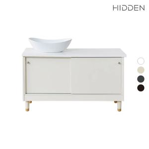 히든바스 욕실 화장실 세면대 1200 슬라이드 하부장 (대리석타입)