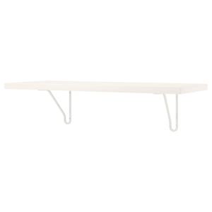 베리스훌트+푈레가레 벽선반 장식 80x30cm 화이트/ 화이트