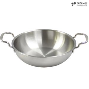스뎅 IH 인덕션가능 스텐레스 복 전골냄비 32cm