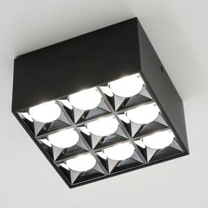 TS큐브 스퀘어 직부등 9구 LED 27W