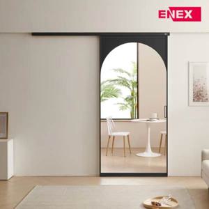 ExG 루크 하프 아치 원슬라이딩 중문 화이트 블랙 800mm 부터 1300mm 까지