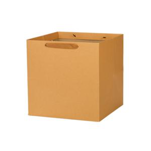 두꺼운 고급 크라프트 쇼핑백 튼튼한 선물용 무지 종이가방 종이쇼핑백 가로형 2size