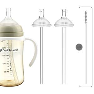 더블하트 젖병 호환 교체용 리필 추 빨대 / 프리미엄형