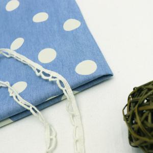 대폭 데님 도트 청해지 30수 원단