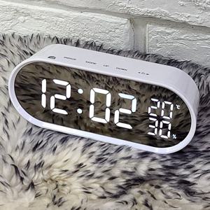 무소음 LED 미러 알람시계 CL100