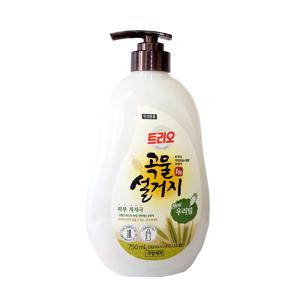 곡물설거지 우리밀 주방세제 용기 750mL 단품