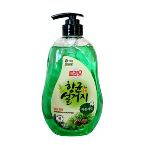 항균설거지 피톤치드 주방세제 용기 750ml 단품