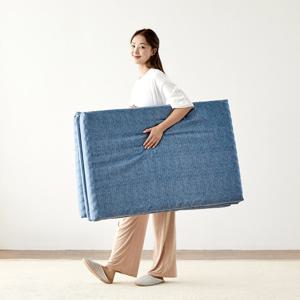 [리퍼]3단접이식 포근한 인생 매트리스 침대 토퍼 7cm MS/SS/Q