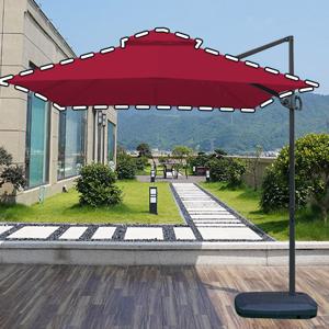 루미 사각 파라솔 교체용 지붕천 색상변경 갈이천 파라솔천 (파라솔미포함)