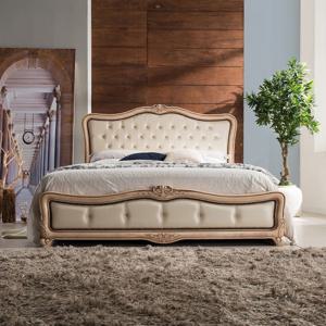 노벨라 클래식 엔틱 평상형 침대프레임 퀸(Q)