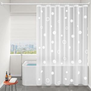 셀렉트 욕실 샤워 커튼 방수 화장실 부스 파티션 곰팡이 반투명 PEVA 북유럽 호텔