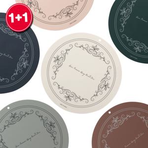 [1+1] 내열온도 300도! 국내산 시그니쳐 실리콘 인덕션 보호 매트 패드 냄비받침 M