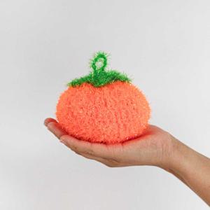 주방 아크릴 수세미 뜨개 설거지 손뜨개 핸드메이드 감귤