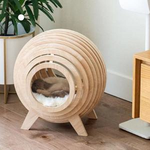 고양이숨숨집 하우스 원형 벌집모양 꿀단지 캐비닛 원형