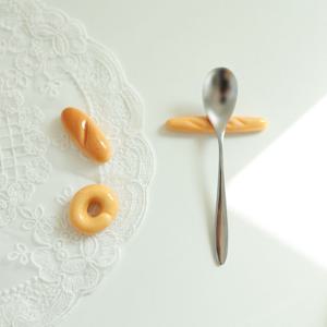 세라믹 수저받침 베이커리믹스 3p