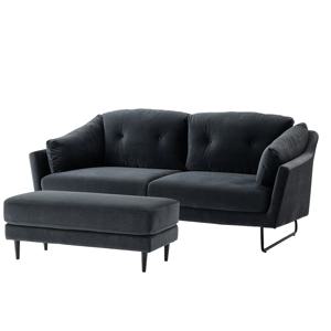 라이프스타일 쾰른 3인 패브릭 소파(오토만 포함)