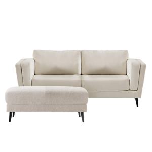 라이프스타일 펄하버 3인 패브릭 소파(오토만 포함)