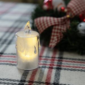 LED 아크릴양초 8cm (건전지포함) 크리마스 인테리어 장식 소품