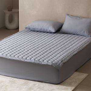 블랑 보풀없는 텐셀 모달 안티버그 모기 기피원단 호텔 침대패드 (SS/Q/K) 2종