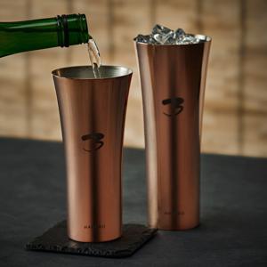 야마노 스테인 304 로즈 플레인 컵 2종 택1 스텐 잔 맥주 하이볼