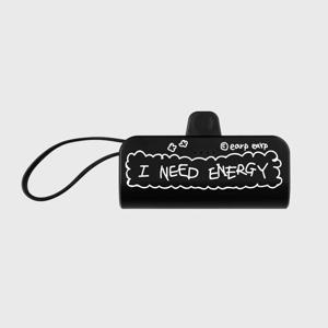 아이 니드 에너지(BLACK) 도킹형 보조배터리 5000mAh C타입 8핀케이블