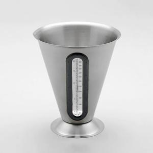 안이 보이는 편리한 스텐 눈금 계량컵 비커컵 용량컵 600ml