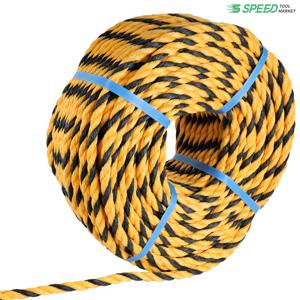 국산 타이거 안전로프 14mm 100M 형광로프 공사장 울타리 주차장 휀스용 밧줄