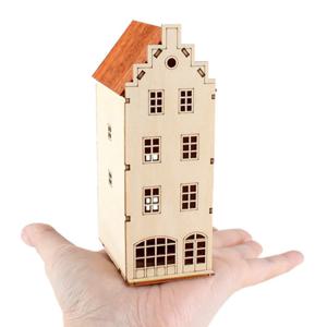 DIY 나무 모형 조립 키트 미니 베른 하우스B YM569