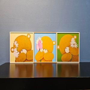 조안나 - Sleeping Bear 소중해 탁상용 미니 액자 카페 아이방 소품 인테리어