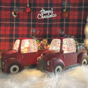 크리스마스 자동차 오르골 무드등 선물 꾸미기