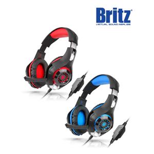 K35GH 게이밍 어학용 헤드셋 PC 컴퓨터 유선 헤드폰 LED 고감도 마이크