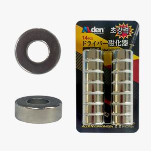 원형자화기 STEEL 6mm 14pcs SS6 드릴비트 드라이버 자석 링