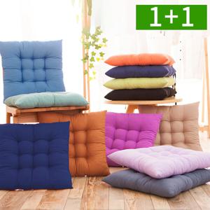 1+1 40x40cm 쿠션 식탁의자 방석 고정끈포함