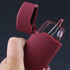 휴대용 접이식 하드케이스 돋보기/독서용 선물용