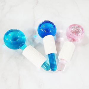 아이스볼 마사지 스킨플래닝 실크 더마플래닝 진정 쿨링 쿨링기 2개세트 롤러